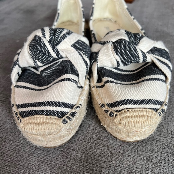 Soludos Knotted Smoking Slipper Platform Espadrille Flats 5 - Picture 9 of 9